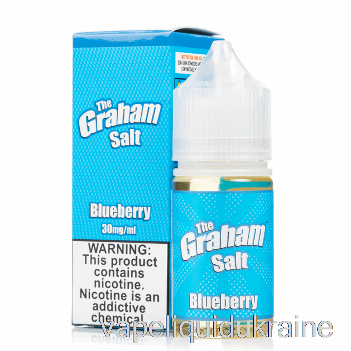 Vape Ukraine Blueberry SALT - The Graham - Mamasan E-Liquid - 30mL 30mg